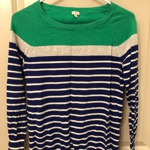 J. Crew striped sweater